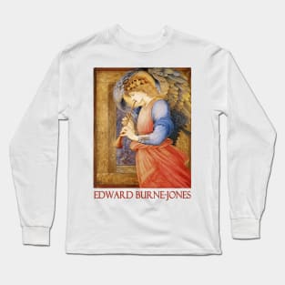 Angel Playing a Flageolet by Edward Burne-Jones Long Sleeve T-Shirt